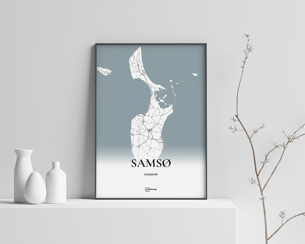 Samsø Plakaten 21 30 Cm A4