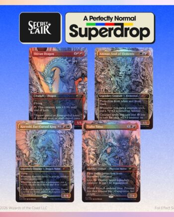 Secret Lair Drop Series  2026 :    Perfectly Normal Superdrop: Artist Series: Ian Miller  Foil