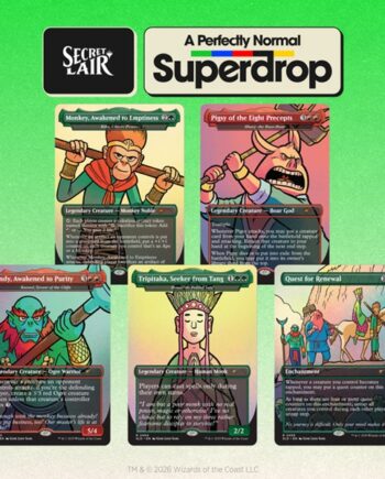 Secret Lair Drop Series  2026 :    Perfectly Normal Superdrop: Featuring: Gene Luen Yang  Regular