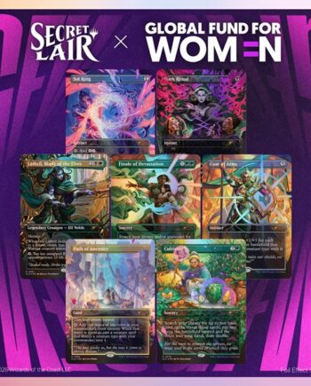Secret Lair Drop Series  2026 : Their Magic Is Limitless Superdrop: Secret Lair   Global Fund For Women: Their Magic Is Limitless  Foil