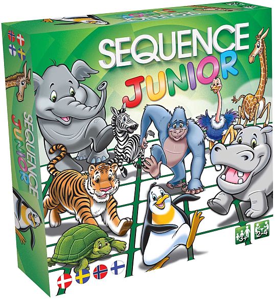 Sequence Junior Dansk Card Game