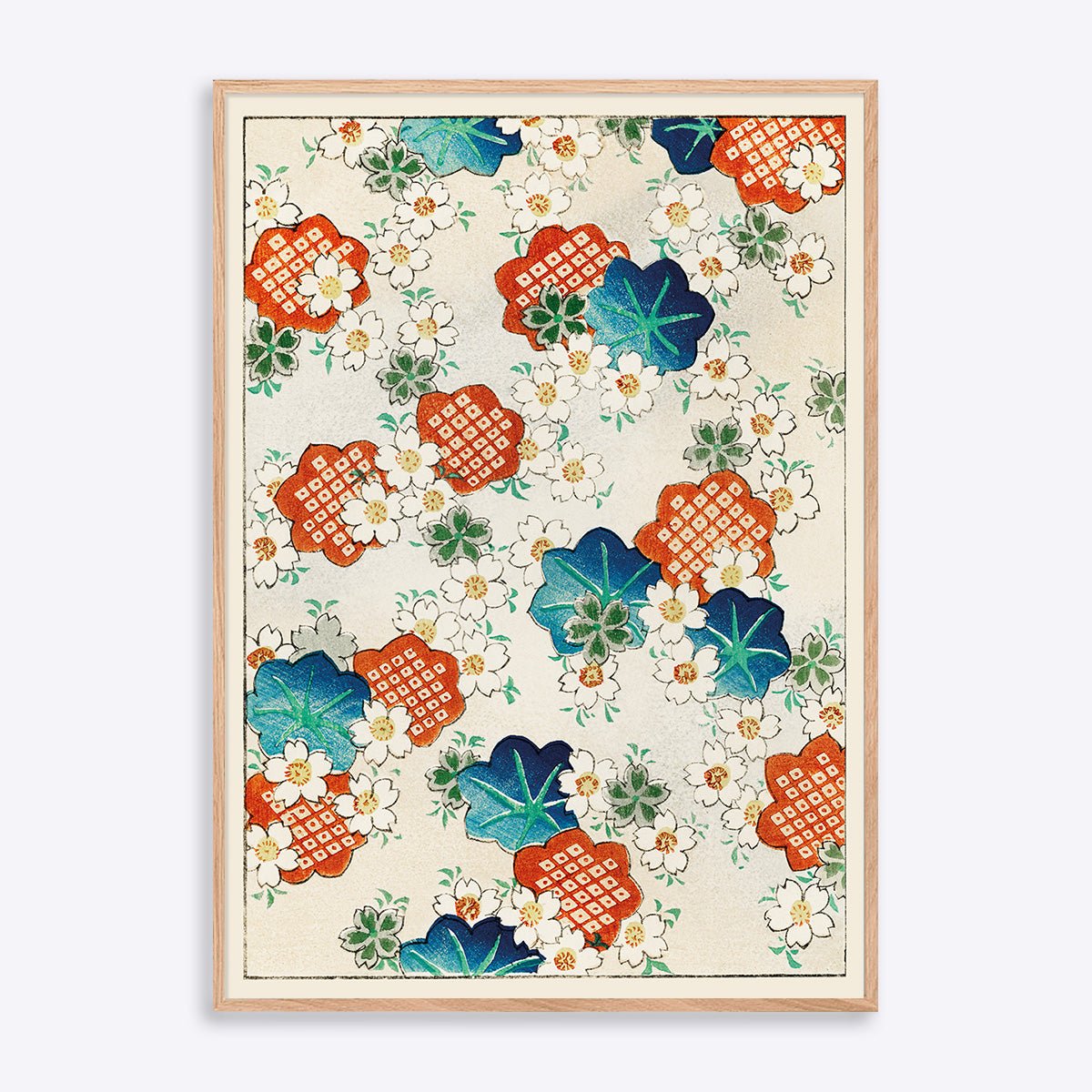 Shin Bijutsukai Flower Pattern