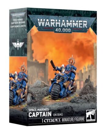 Space Marines Captain On Bike 99120101499