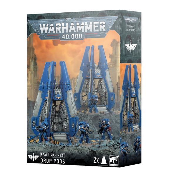 Space Marines Drop Pods 2025 99120101423