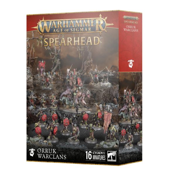 Spearhead Vanguard : Orruk Warclans Begynderbox 99120209134