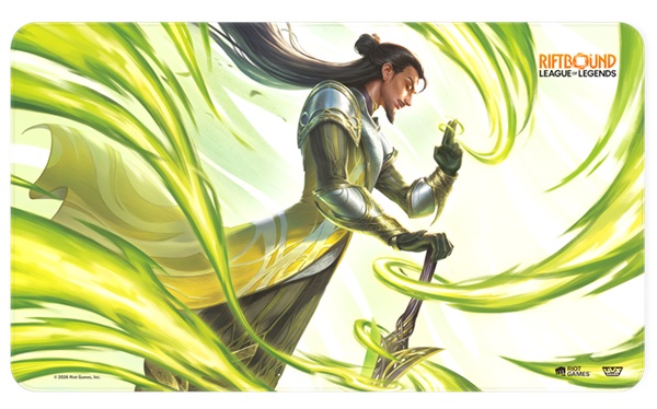 Spillem 195 165 Tte Playmat Riftbound: League Of Legends Tcg: Set 03: Unleashed : Master Yi Wuju Master