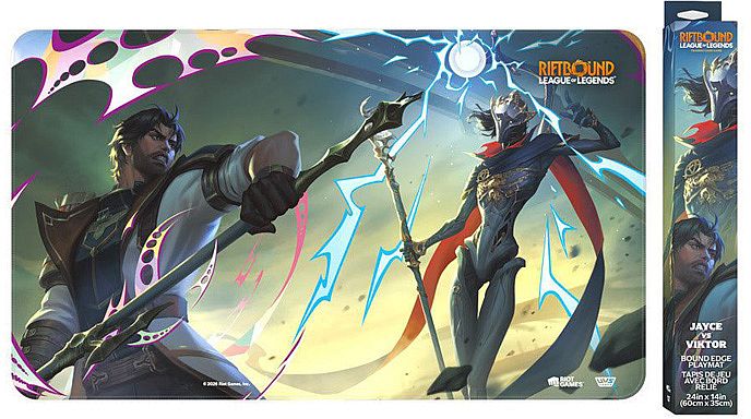 Spillem 195 165 Tte Playmat Riftbound: League Of Legends Tcg: Set 04: Vendetta : Jayce Vs Viktor