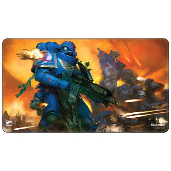 Spillemåtte  Playmat  Warhammer 40 000  40k  Stitched: Space Marines  Adeptus Astartes  Ultra Pro  16481
