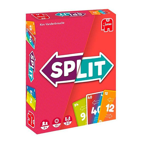 Split Dansk Engelsk Card Game