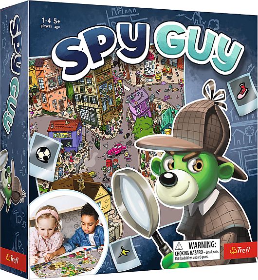 Spy Guy Dansk Board Game