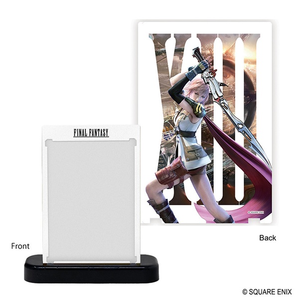 Square Enix Ultra Pro One-touch Edge Magnetic Holder Final Fantasy: Lightning Standard Size - Quot - Quot 35pt Uv Sleeves Xff00zzz91