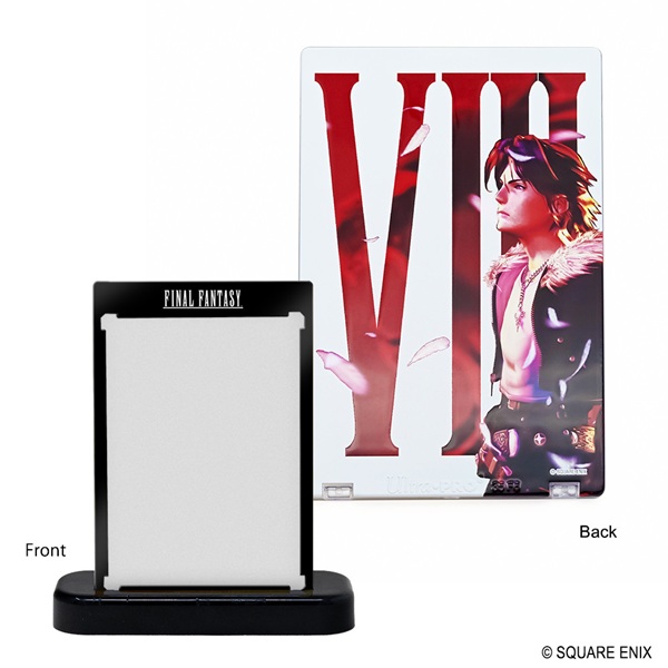 Square Enix Ultra Pro One-touch Edge Magnetic Holder Final Fantasy: Squall Standard Size - Quot - Quot 35pt Uv Sleeves Xff00zzz90