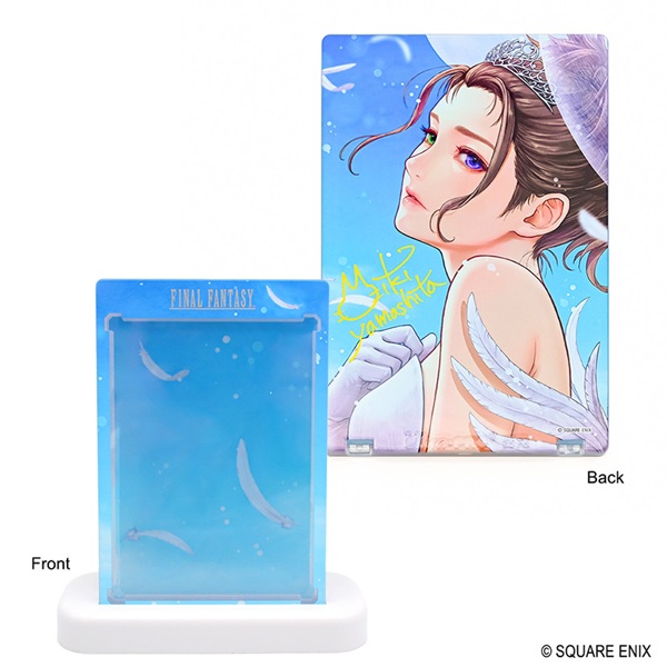 Square Enix Ultra Pro One-touch Edge Magnetic Holder Final Fantasy: Yuna Wedding Dress Special Edition Standard Size - Quot - Quot 35pt Uv Sleeves Xff00zzz94