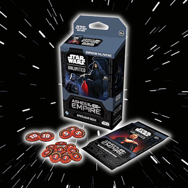 Star Wars: Unlimited Tcg Set : Ashes Of The Empire Spotlight Deck: Emperor Palpatine