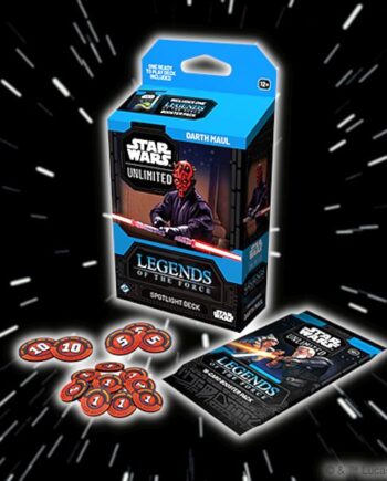Star Wars: Unlimited Tcg Set  : Legends Of The Force Spotlight Deck: Darth Maul