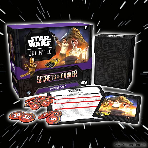 Star Wars: Unlimited Tcg Set : Secrets Of Power Prerelease Box