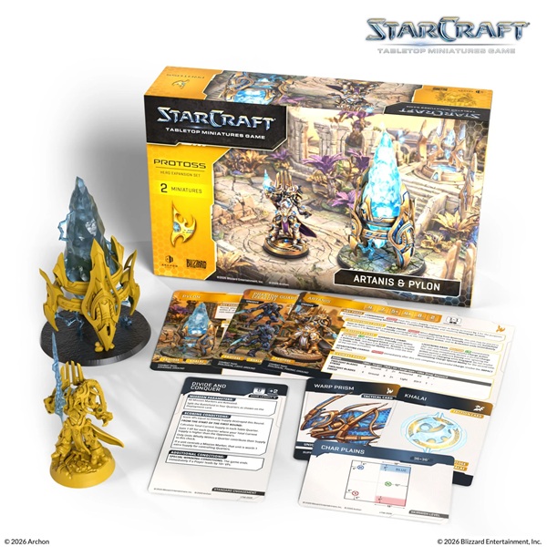 Starcraft: The Miniatures Game Protoss: Artanis Hierarch Hero Expansion Set