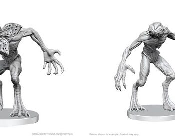 Stranger Things: Unpainted Miniatures Demogorgons  Wzk90800