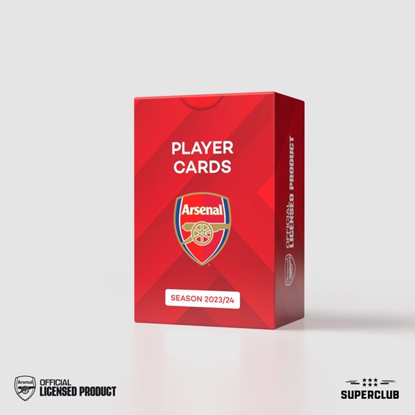 Superclub Arsenal 2023 24 Player Cards