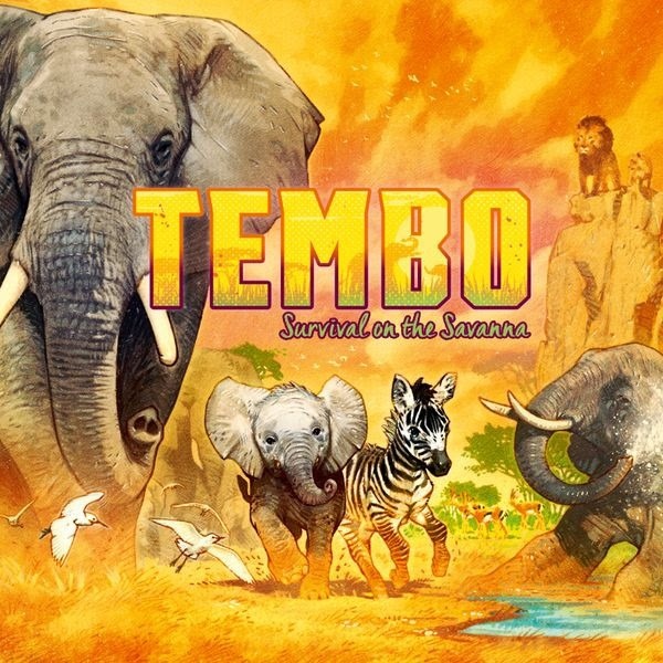 Tembo Engelsk : Survival On The Savanna Board Game