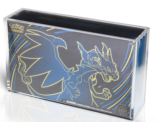 The Acrylic Box Acrylic Case Akrylkasse Pokemon Terapagos 2024 Mega Charizard Ultra-premium Collection