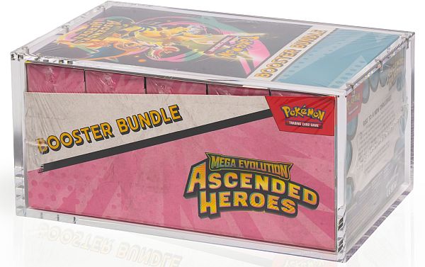 The Acrylic Box Acrylic Display Case Akrylkasse Pokémon Ver Booster Bundle Display V2