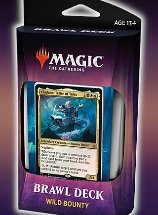 Throne Of Eldraine Brawl Deck V1: Wild Bounty  Chulane  Teller Of Tales   Standard Commander   Magic The Gathering