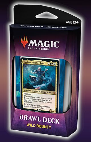 Throne Of Eldraine Brawl Deck V1: Wild Bounty Chulane Teller Of Tales Standard Commander Magic The Gathering