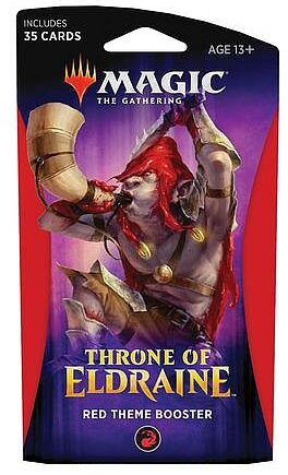 Throne Of Eldraine Theme Booster Pack: Red    195 184     Magic The Gathering