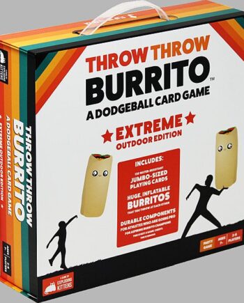 Throw Throw Burrito  Extreme Outdoor Version  Dodgeball Card Game