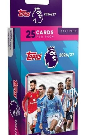 Topps Match Attax Premier League 2026 2027 Eco Pack    Boosters     Limited Edition