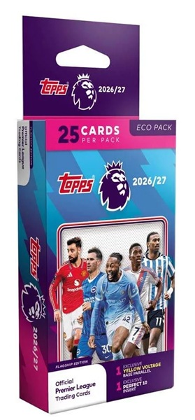 Topps Match Attax Premier League 2026 2027 Eco Pack Boosters Limited Edition