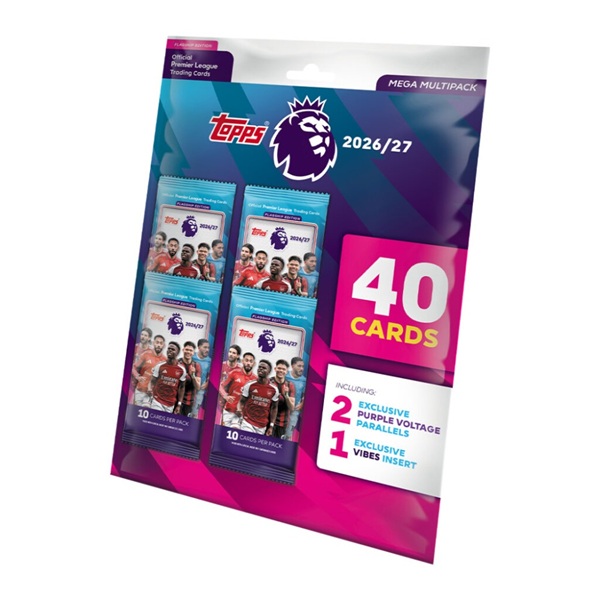 Topps Match Attax Premier League 2026 2027 Mega Multipack Boosters Limited Edition