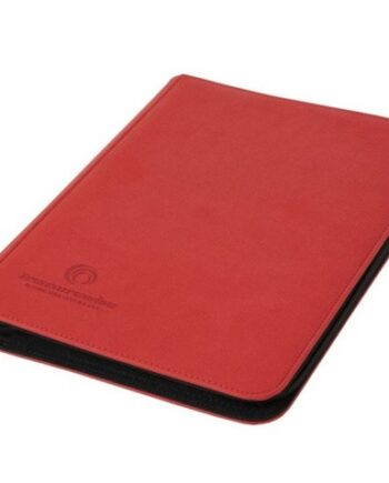 Treasurewise Wiseguard: Zippered  -pocket Binder  Holder 360 Kort  Red