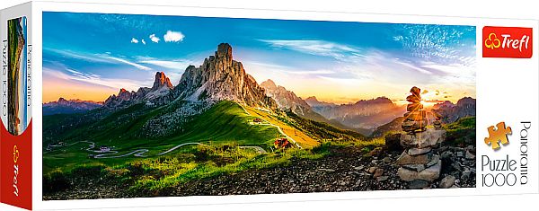 Trefl Puzzle  Puslespil  Dolomites: Passo Di Giau Panorama  1000 Pieces