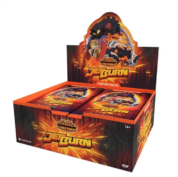 Ufs My Hero Academia Card Game Jet Burn Booster Pack