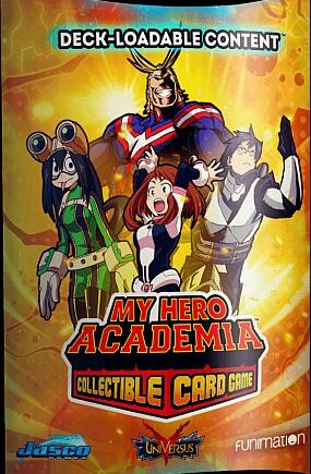 Ufs My Hero Academia Card Game Wave   Deck-loadable Content  Dlc  Expansion Pack