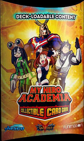 Ufs My Hero Academia Card Game Wave Deck-loadable Content Dlc Expansion Pack