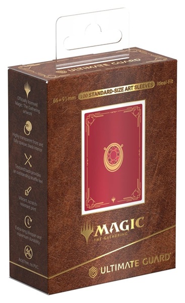 Ultimate Guard Magic: The Gathering Art Sleeves Mox Collection: Ruby 100 Kortlommer