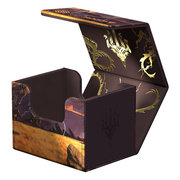 Ultimate Guard Sidewinder Deck Case Deck Box 100 Standard Size Xenoskin Magic: The Gathering Tarkir: Dragonstorm: Ghostfire Neriv Heart Of The Storm