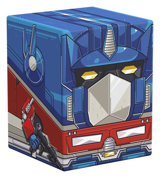 Ultimate Guard Squaroes Boulder Deck Case Deck Box 100 Standard Size: Transformers: Optimus Prime