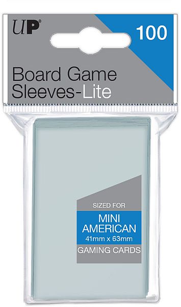 Ultra Pro Lite American Mini Card Sleeves 41x63mm 100 Lommer 85940