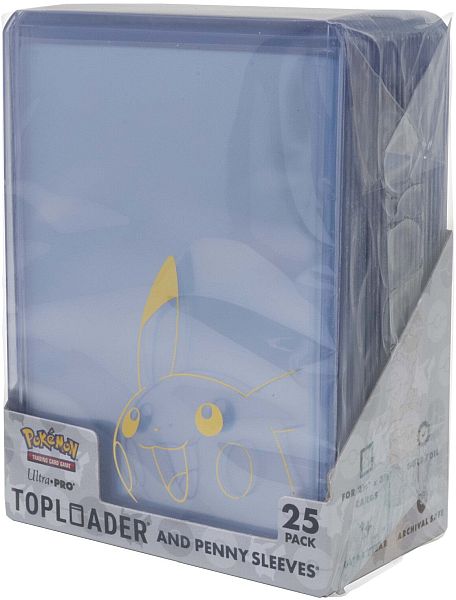 Ultra Pro Toploader Soft Sleeves: Pokemon Pikachu
