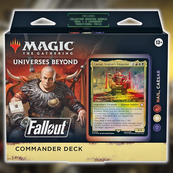 Universes Beyond: Fallout Commander  Edh  Multiplayer Magic Deck: V1 Hail  Caesar 100 Kort