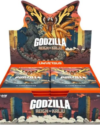 Universus  Ufs  Card Game Godzilla: Reign Of Kaiju Booster Pack