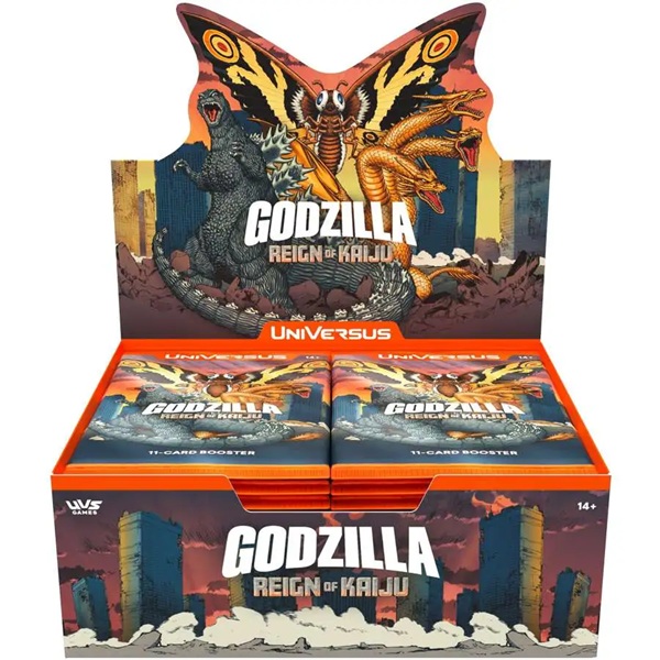 Universus Ufs Card Game Godzilla: Reign Of Kaiju Booster Pack