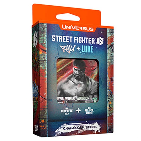 Universus Ufs Card Game Street Fighter Challenger Series: Ryu Luke Deck