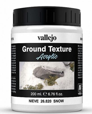Vallejo Diorama Effects: Ground Texture Snow  200 Ml