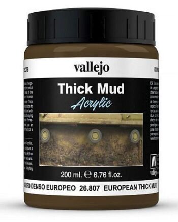 Vallejo Diorama Effects: Thick Mud European  200 Ml