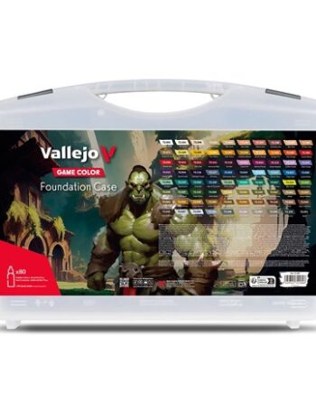 Vallejo Game Color: Foundation Case  80 Opaque Colors